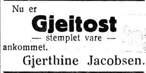 Annonse fra Gjerthine Jacobsen i Inntrøndelagen og Trønderbladet 24.5. 1937.jpg