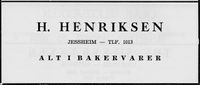 79. Annonse fra H. Henriksen i Norsk Militært Tidsskrift nr. 11 1960.jpg