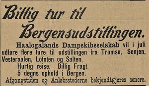 Annonse fra Haalogalands Dampskibsselskab i Lofotposten 02.05. 1898.jpg