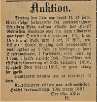 439. Annonse fra Hadsel lensmandsbest. i Lofotens Tidende 26. mars 1892.jpg