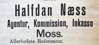 138. Annonse fra Halfdan Næss i Menneskevennen 30. april 1892.jpg
