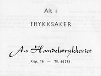 34. Annonse fra Handelstrykkeriet A. S. i Landsmøter DNT 1963 DNTU Sandefjord.jpg