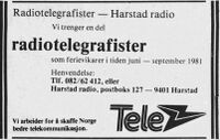 1. Annonse fra Harstad Radio i Fremover 29.04.1981.jpg