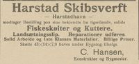 295. Annonse fra Harstad Skibsverft i Nordlys 18.11.1908.jpg