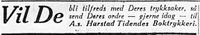 183. Annonse fra Harstad Tidendes boktrykkeri i Harstad Tidende 22. november 1939.jpg