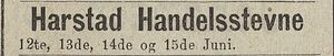 Annonse fra Harstad handelsstevne i Tromsø Stiftstidende 22.04. 1894.jpg