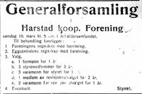 287. Annonse fra Harstad koop. Forening i Folkeviljen 3.3. -24.jpg