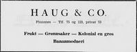 25. Annonse fra Haug & Co i Norsk Militært Tidsskrift nr. 11 1960.jpg