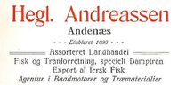 29. Annonse fra Hegl Andreassen under Harstadutstillingen 1911.jpg