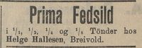 36. Annonse fra Helge Hallesen i Harstad Tidende 18.11. 1907.jpg