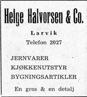 200. Annonse fra Helge Halvorsen i Menneskevennen jubileumsnummer 1959.jpg
