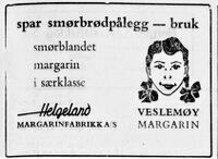 3. Annonse fra Helgeland Margarinfabrikk i Fiskeribladet 03.10.1964.jpg