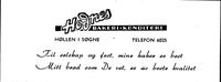 144. Annonse fra Hodnes bakeri konditori i Kristiansands Avholdslag 1874 - 10.august - 1949.jpg