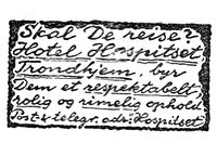 23. Annonse fra Hotel Hospitset i Nord-Trøndelag og Nordenfjeldsk Tidende 2. november 1922.jpg