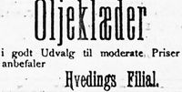 104. Annonse fra Hvedings Filial i Søndmøre Folkeblad 15.1.1892.jpg