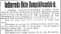 486. Annonse fra Indhereds Aktie Dampskibsselskab 09.02.33.jpg