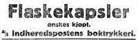 138. Annonse fra Indheredspostens bogtrykkeri i Indhereds-Posten 9.11.1917.jpg