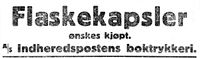 137. Annonse fra Indheredspostens bogtrykkeri i Indhereds-Posten 9.11.1917.jpg