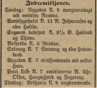 Stavanger Aftenblad 10. februar 1906.
