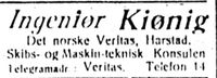 494. Annonse fra Ingeniør Kiønig i Haalogaland 3107 1913.jpg