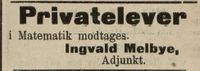 339. Annonse fra Ingvald Melbye i Fredriksstad Tilskuer 24.09. 1910.jpg