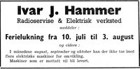 252. Annonse fra Ivar J. Hammer i Nord-Trøndelag og Inntrøndelagen 4.7. 1942.jpg