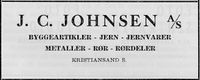 198. Annonse fra J. C. Johnsen AS i Norsk Militært Tidsskrift nr. 11 1960 (5).jpg