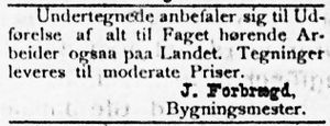 Annonse fra J. Forbrægd i Søndmøre Folkeblad 15.1.1892.jpg