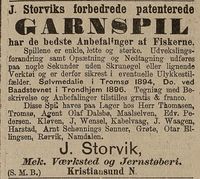 109. Annonse fra J. Storvik i Tromsø Amtstidende 10.12. 1896.jpg