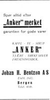 331. Annonse fra Johan H. Bentzon A.S. i Florø og litt fra Sunnfjord.jpg