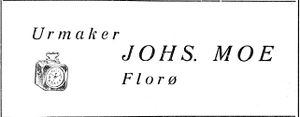 Annonse fra Johs. Moe i Florø og litt om Sunnfjord.jpg