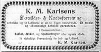 363. Annonse fra K. M. Karlsen i Haalogaland 28.4.-06.jpg
