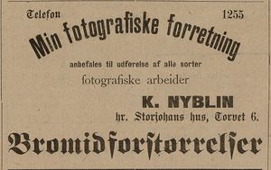Annonse fra K. Nyblin i Arbeidet 12.12.1893.jpg
