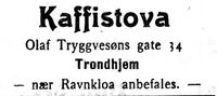 48. Annonse fra Kaffistova i Trondheim i Indtrøndelagen 17.1. 1913.jpg