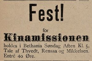 Annonse fra Kinamissionen om fest i Bethania i Bodø Tidende 26.09.1890.jpg