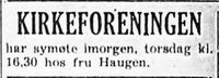 196. Annonse fra Kirkeforeningen i Harstad Tidende 22. november 1939.jpg