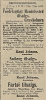 365. Annonse fra Knud Johnsen i Tromsø Stiftstidende 05.06.1887.jpg