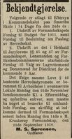 328. Annonse fra Kraakerøy Formandskap i Fredriksstad Tilskuer 24.09. 1910.jpg