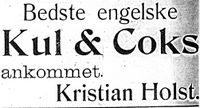 481. Annonse fra Kristian Holst i Haalogaland 0807 1913.jpg