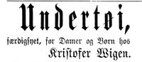 475. Annonse fra Kristofer Wigen i Mjølner 23. 10. 1899.jpg