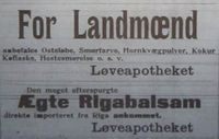 46. Annonse fra Løveapotheket i Møre Tidende 14. januar 1899.jpg