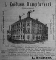 57. Annonse fra L. Knudtsens Dampfarveri i Møre Tidende 14. januar 1899.jpg