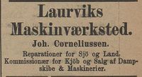 293. Annonse fra Laurviks Maskinværksted i Kysten 18.01.1905.jpg