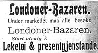 480. Annonse fra Londoner-Bazaren i Haalogaland 0807 1913.jpg