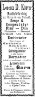 211. Annonse fra Lorentz D. Klüver i Trøndelagens Avis 19.12 1906.jpg