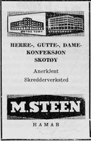 182. Annonse fra M. Steen i Norsk Militært Tidsskrift nr. 11 1960 (7).jpg