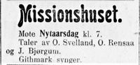 Bergens Tidende 31. desember 1915.