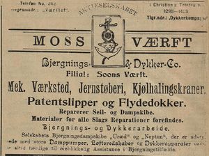 Annonse fra Moss Værft i Kysten 01.07. 1901.jpg