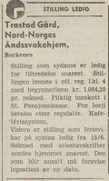 5. Annonse fra Nord-Norges åndssvakehjem i Fremover 31.05.1966.jpg