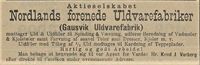 14. Annonse fra Nordlands forenede Uldvarefabriker i Vardø-Posten 22.06. 1902.jpg